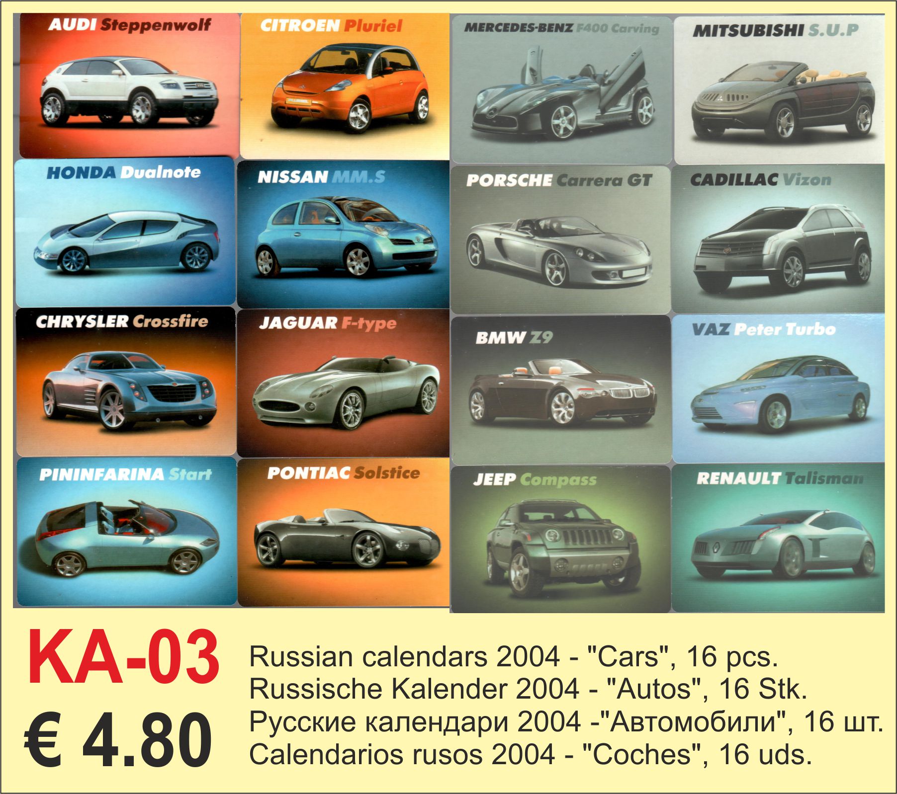 Russia 2004 Automobiles